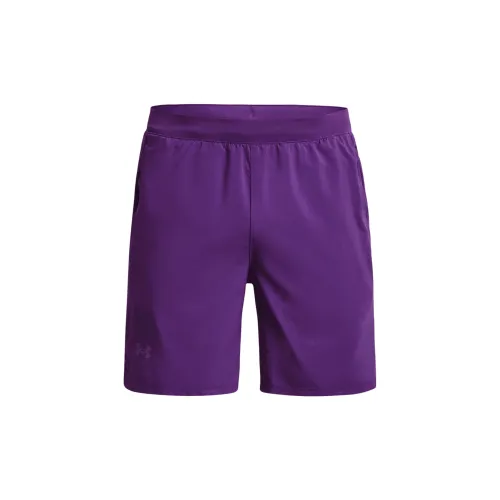 Under Armour Casual Shorts Men Galaxy Purple