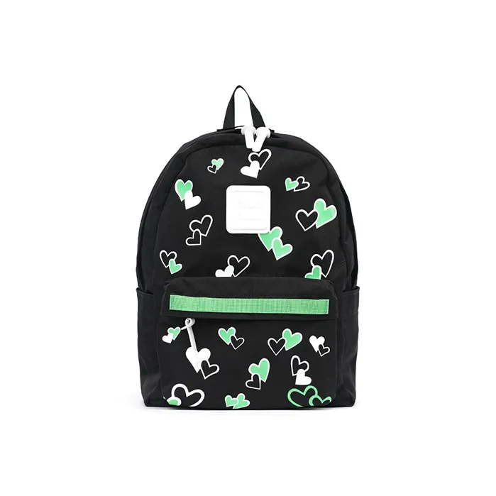 CILOCALA Polyester Backpack Large Size Unisex Emerald, Pink, Yellow, Black-15