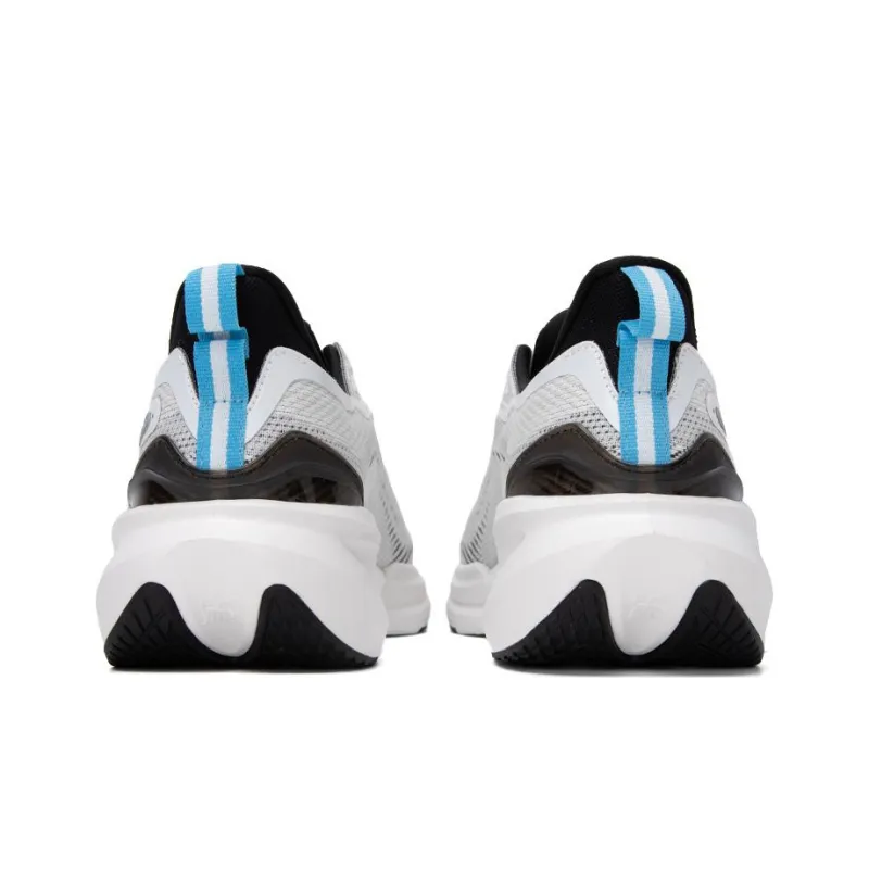 XTEP Wear Resistant Low Top Running Shoes Men's Black White Blue-3