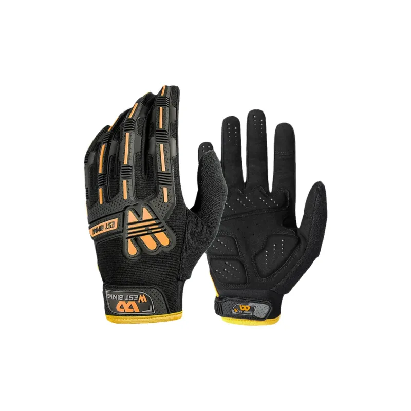 WEST BIKING Riding Equipment Cycling Glove Outdoor Men's Polyester Spandex Lycra Fabric M/L/XL-4