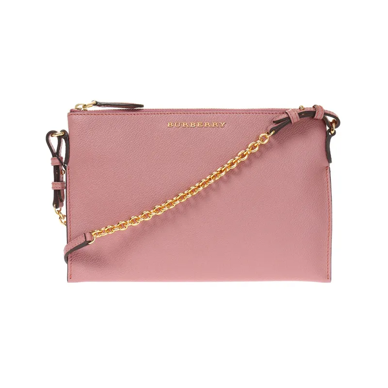 Burberry Envelope Bag Chain Shoulder Bag Crossbody Bag Women's Pink-0