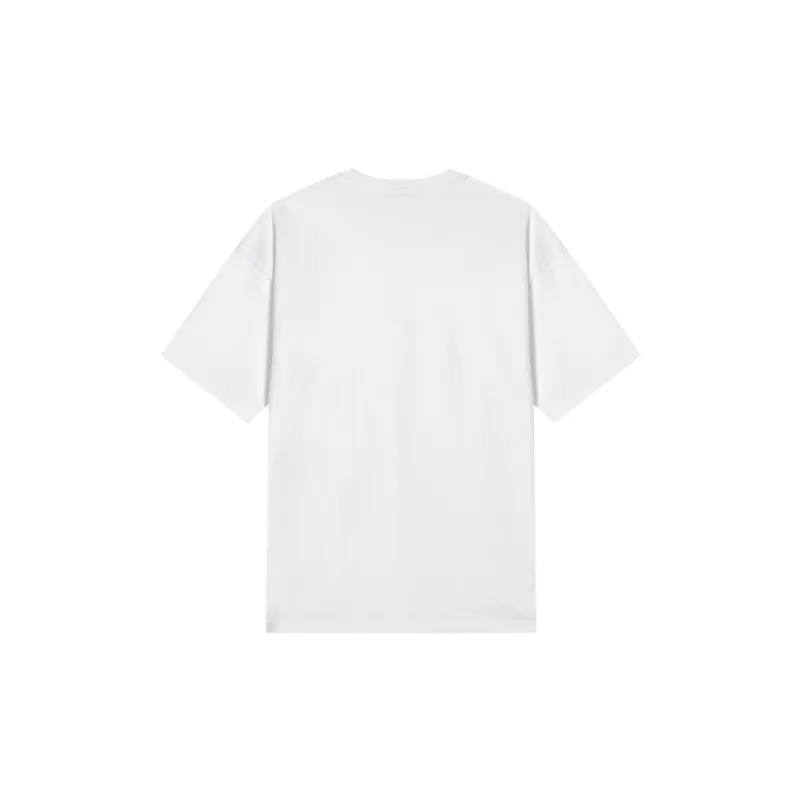 Sacrednss R Drop Shoulder Sleeve T Shirt Unisex Black-5
