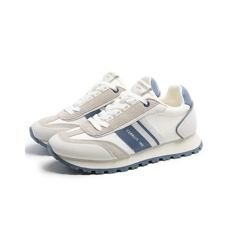 CERRUTI 1881 Low-Top Sports Casual Shoes Men's White Blue-1