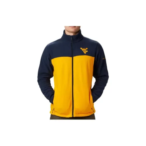 Columbia Jackets Men Yellow Blue