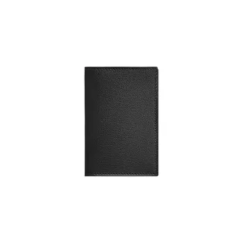 HERMES MC2 Grained Calfskin Coin Purses Card Holders Women's 89 Noir Black