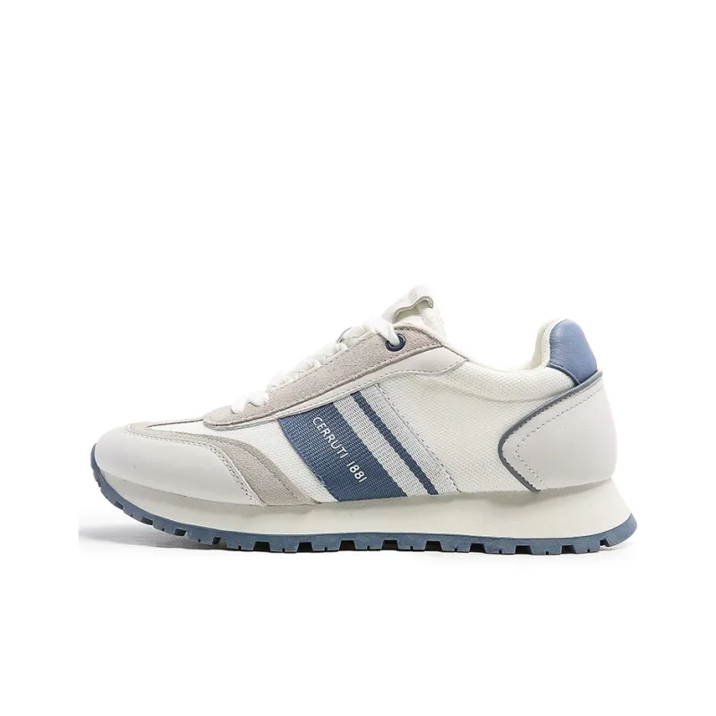 CERRUTI 1881 Low-Top Sports Casual Shoes Men's White Blue-0