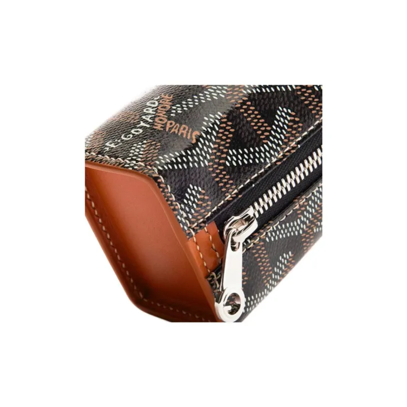 GOYARD TROUSSE Canvas With Leather Pen Pouch Bag Accessory Unisex Multicolor-2