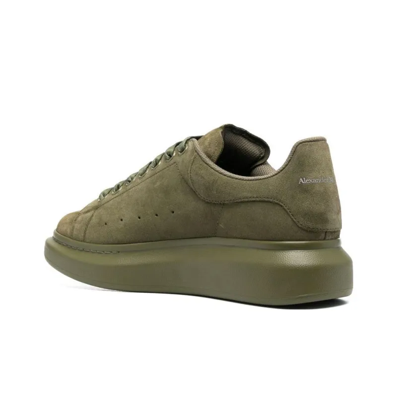Alexander McQueen Oversized Sneaker 'Moss Green Suede'-4