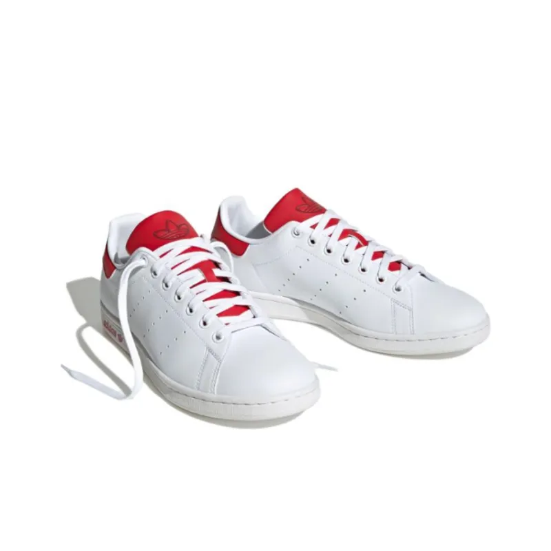 Adidas Stan Smith White Scarlet-2