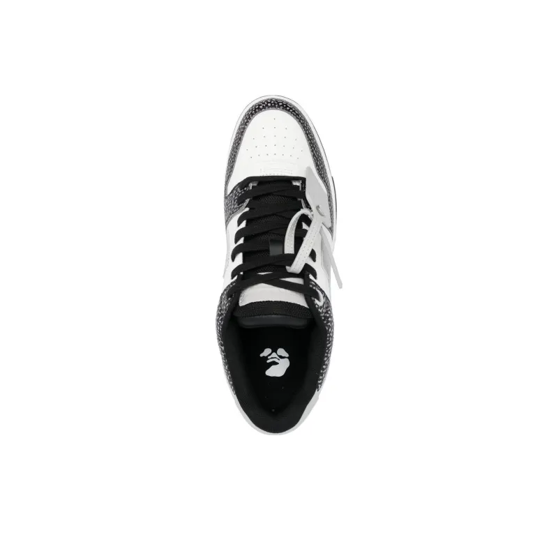 OFF WHITE Out Of Office Ooo Low Tops Black Grey With Dots-4