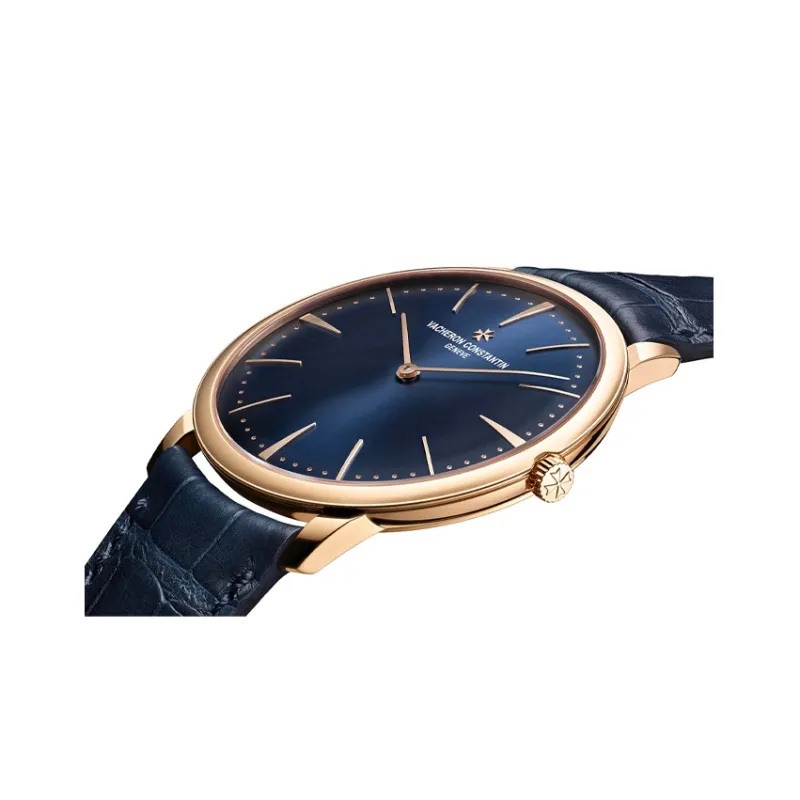 VACHERON CONSTANTIN PATRIMONY Manual Mechanical Movement Men's Watches Watch 40mm Blue Dial Red Gold Watch Case-1