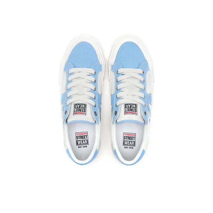 Vision Street Wear V76 Low Top Skateboard Shoes Unisex Carolina Blue-3