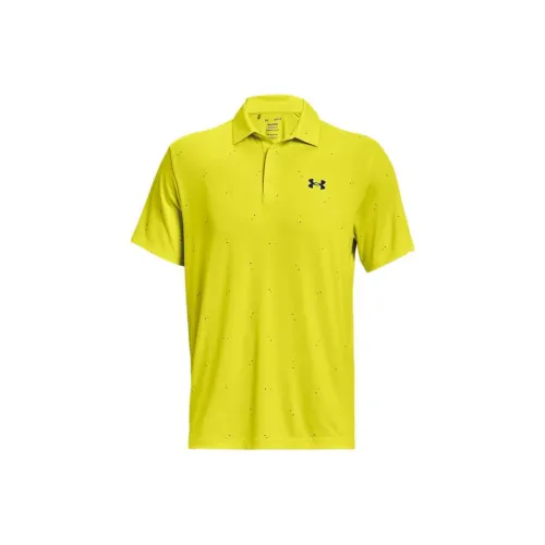 Under Armour Polo Shirts Men Yellow