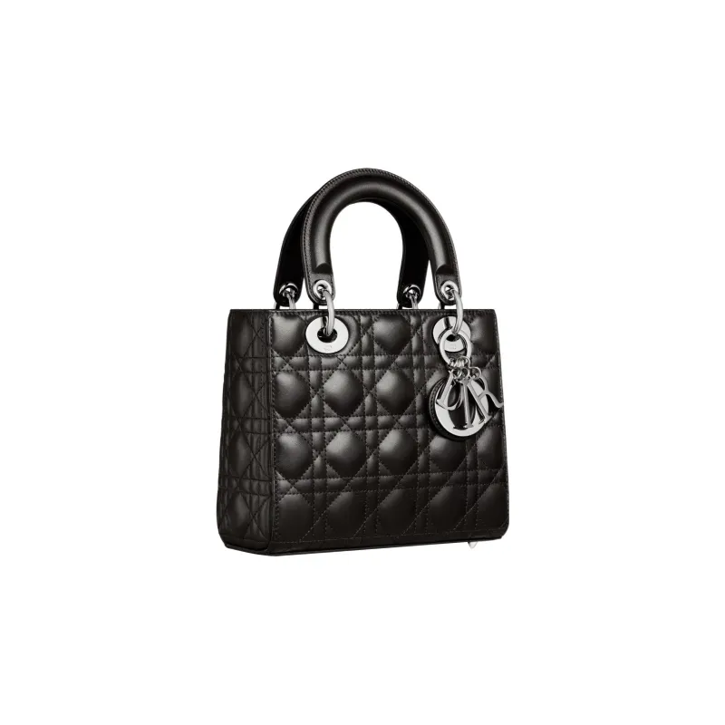 DIOR Lady DiorMy ABCDior Lambskin Lady Dior Bag, Shoulder Bag, Crossbody Bag, Handbag Trumpets Women's Black-1
