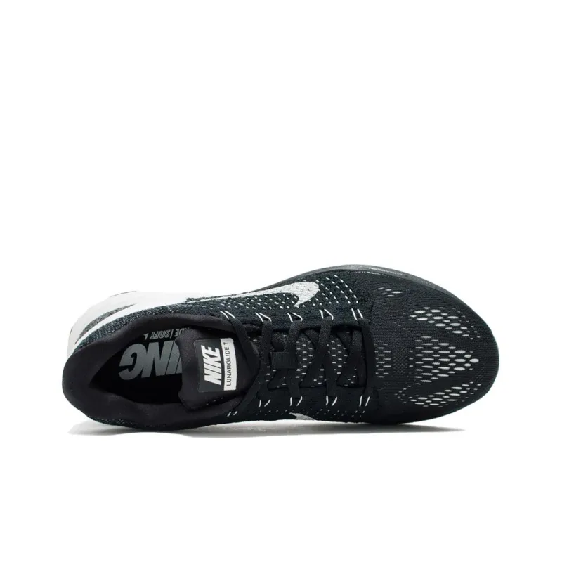 Nike LunarGlide 7 Cushioning Low-Top Running Shoes Men's Black-3