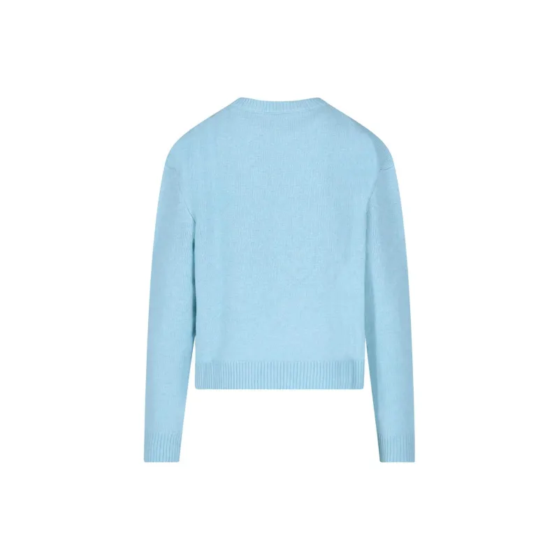 Maison Kitsune Sweaters Women's Light Blue-1