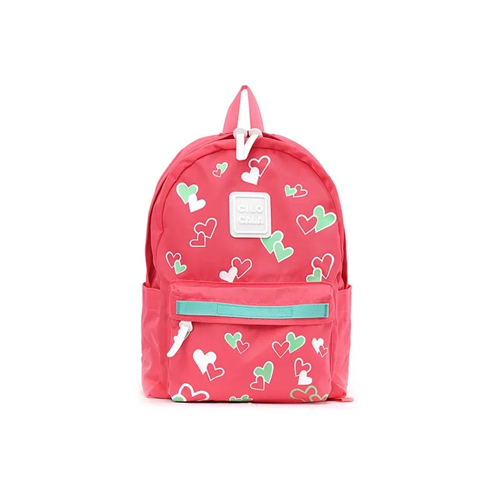 CILOCALA Polyester Backpack Large Size Unisex Emerald, Pink, Yellow, Black-5