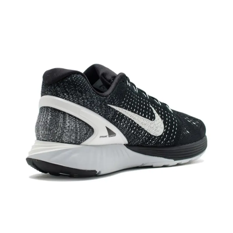 Nike LunarGlide 7 Cushioning Low-Top Running Shoes Men's Black-2