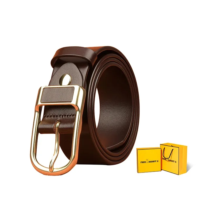 FREE RABBITⅡ Pin Buckle Minimalist Style Casual Versatile Gift Box Set Unisex-3