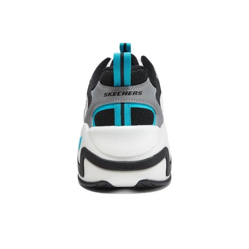 Skechers D'Lites Hyper Burst 'Grey White Multi'-3