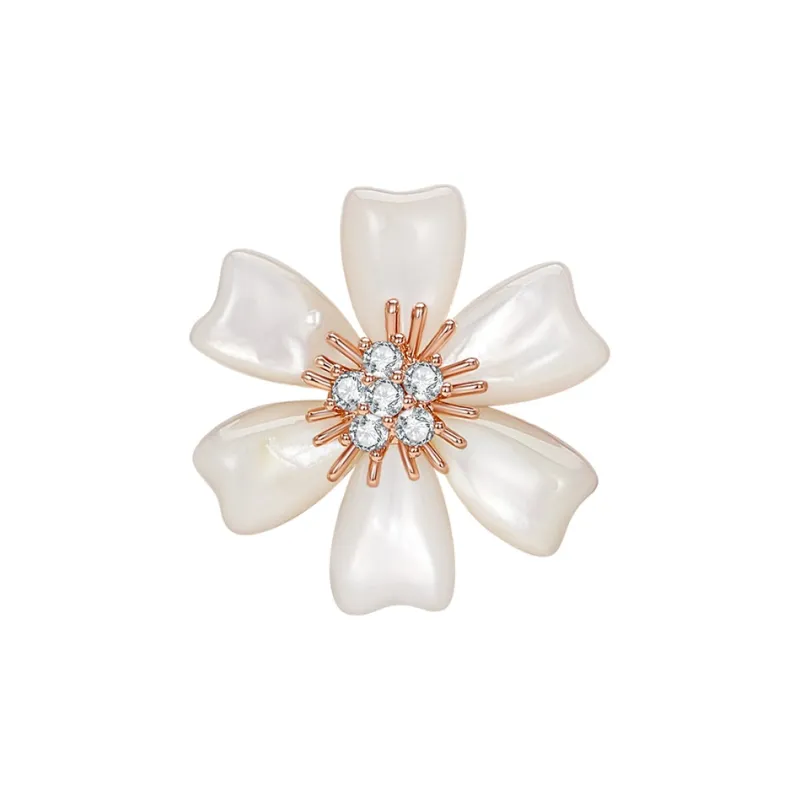 JAY Brooches Women's White-0