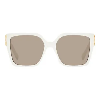 GIVENCHY Plate Frame Square Sunglasses Women's White