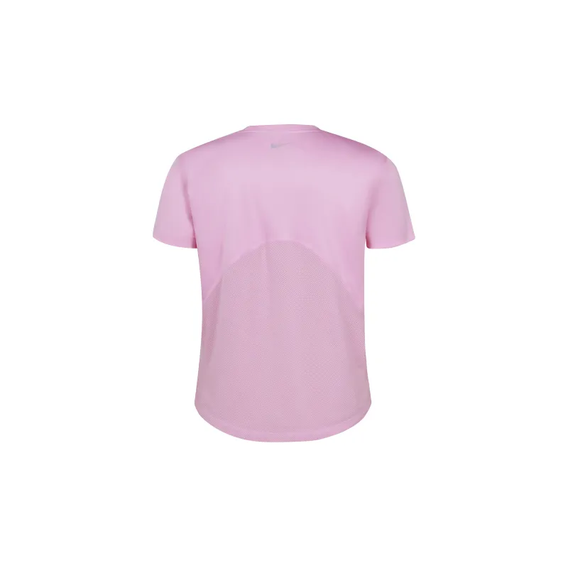 Nike T Shirts Women's Rise Pink-1