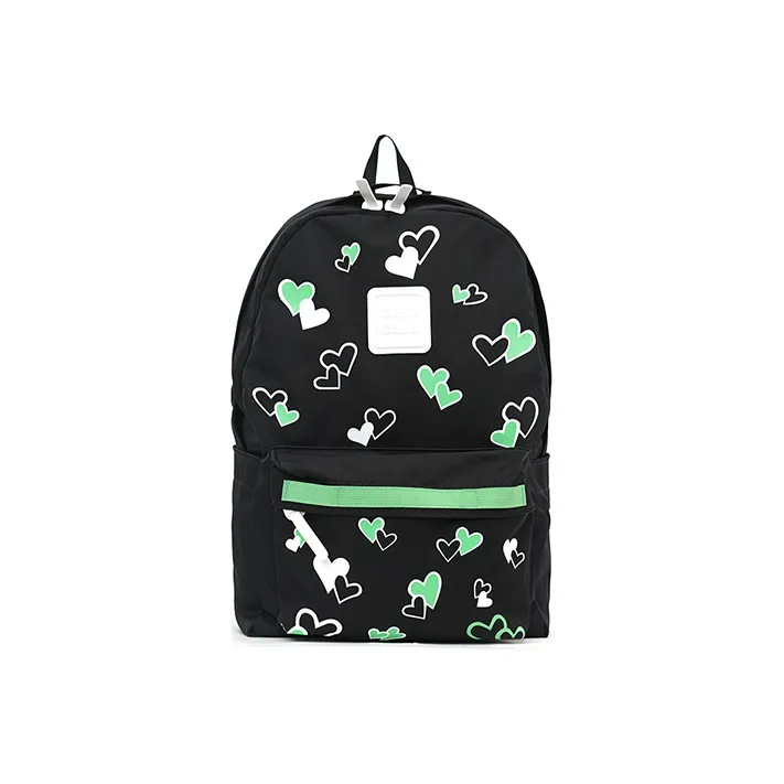 CILOCALA Polyester Backpack Large Size Unisex Emerald, Pink, Yellow, Black-14
