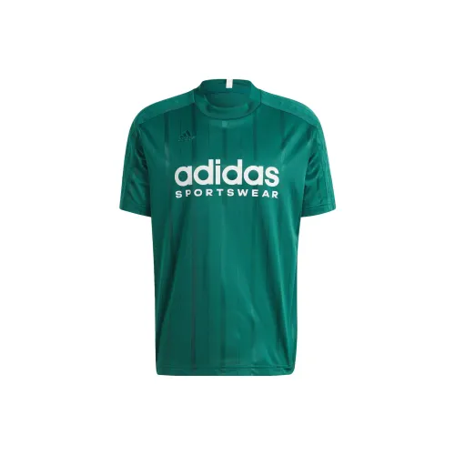 Adidas T-Shirts Men Forest Green