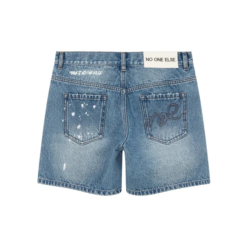 NO ONE ELSE Denim Shorts Women's-1