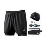 Swimming Shorts+Swim Goggles+Swimming Cap+Swim Bag+Nose Plugs+Ear Plugs