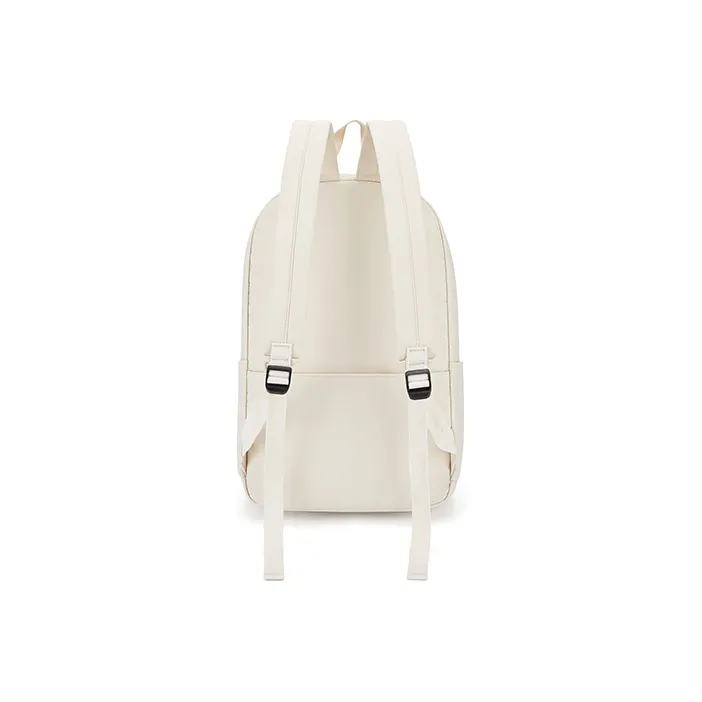 QING QI ZHE Canvas Backpack Backpack Backpack Travel Bag Regular Unisex Black/White/Gray-4