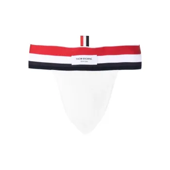 THOM BROWNE RWB stripe Jock strap Briefs