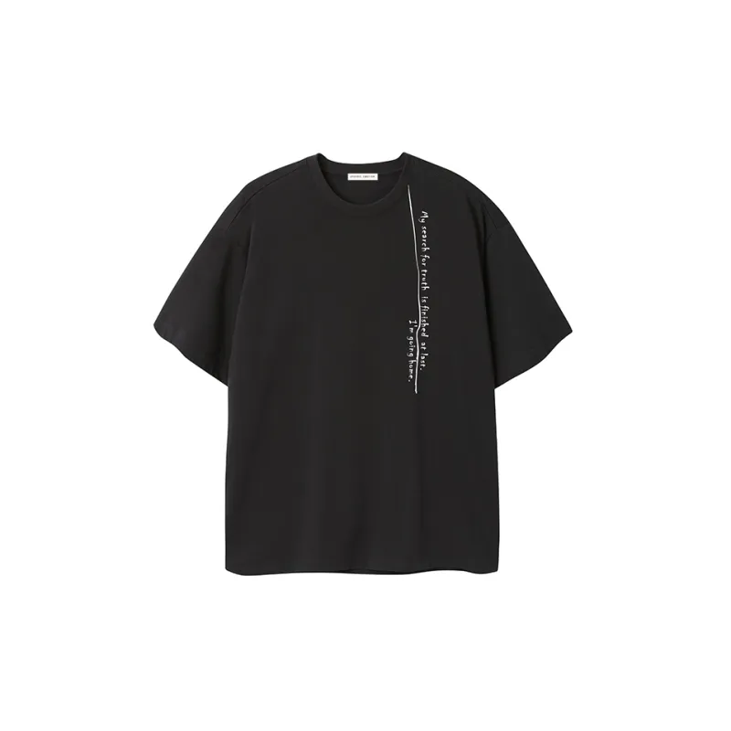 Organic Emotion T Shirts Unisex Black-1