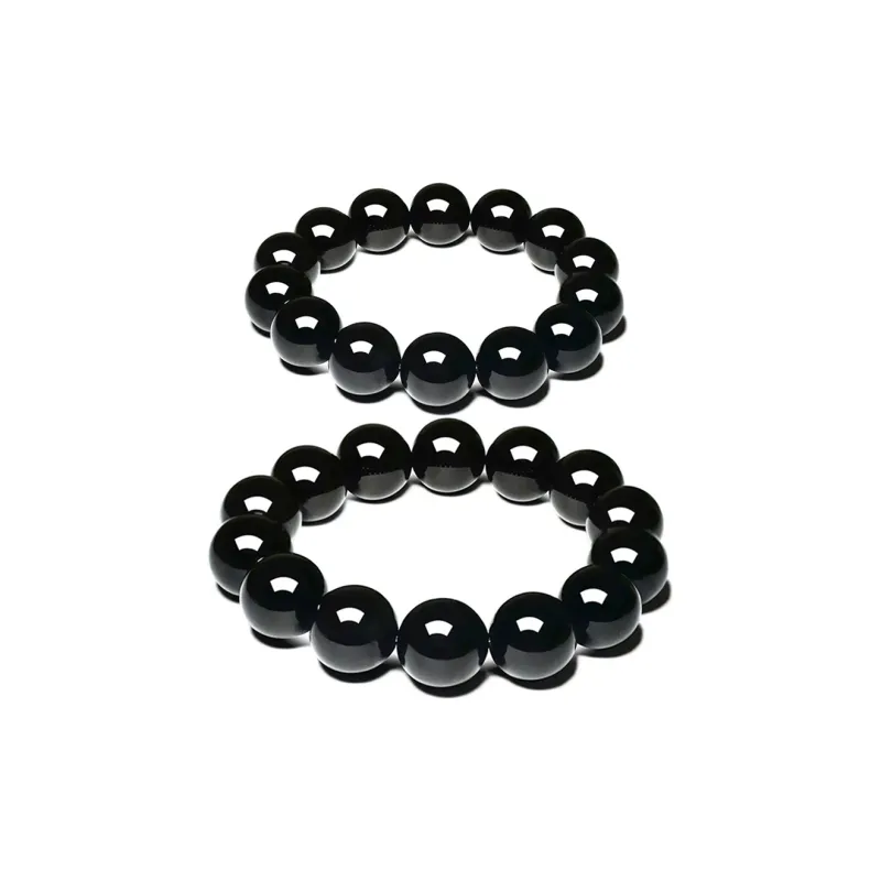 MISS TOOYA Obsidian Bracelets Unisex-20