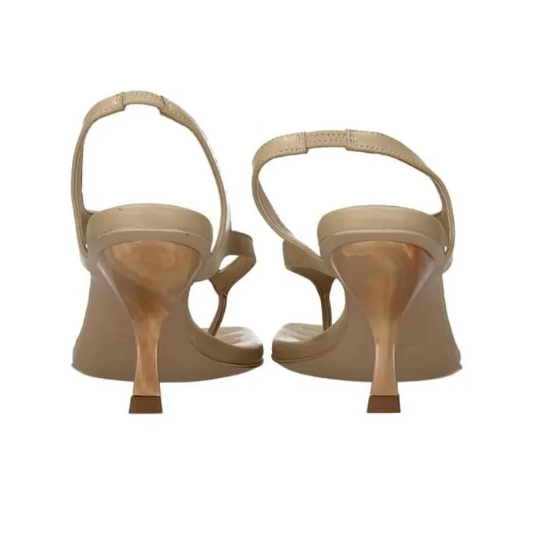 GIA BORGHINI Strap Sandals Women's Light Brown-5