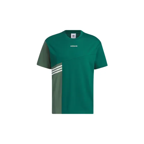 Adidas Originals T-Shirts Unisex Forest Green