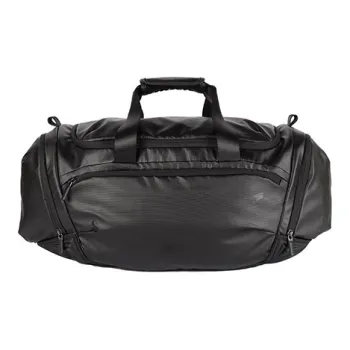 TAJEZZO PVC Travel Bag Large Size Unisex Black