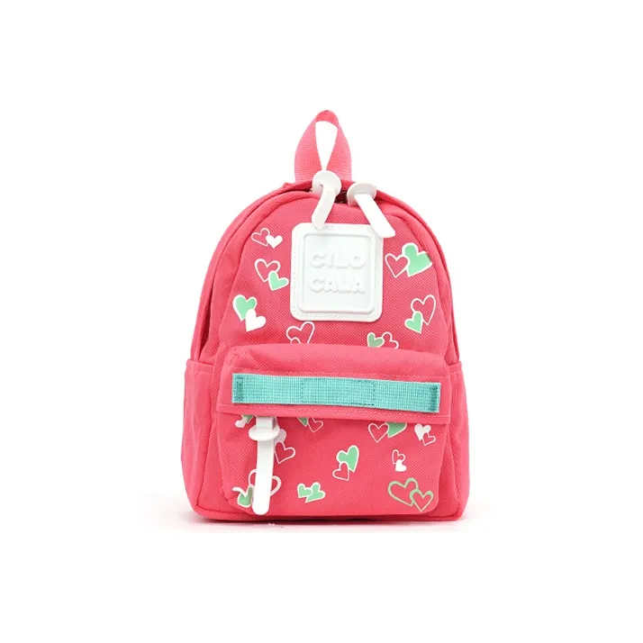 CILOCALA Polyester Backpack Large Size Unisex Emerald, Pink, Yellow, Black-7