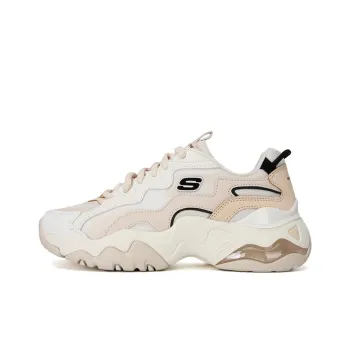 Skechers DLites 3 High Alert Shoes 'White Pink' Women's