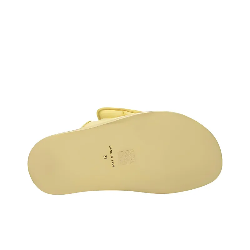 GIA BORGHINI Stylish Sandals Women's Yellow-4