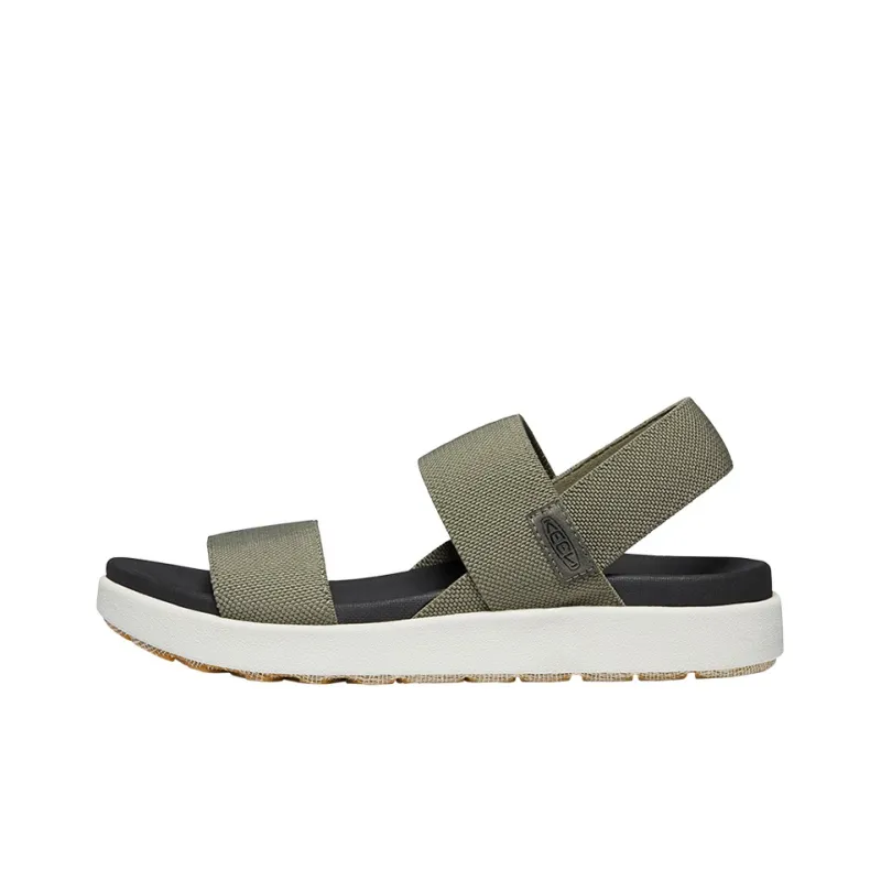 KEEN Elle Backstrap Beach Sandals Women's Olive Green-0