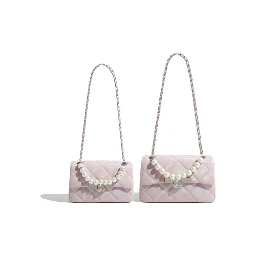 Miss Kung Technical Fabric Chain Bag Shoulder Bag Regular Women's Pink