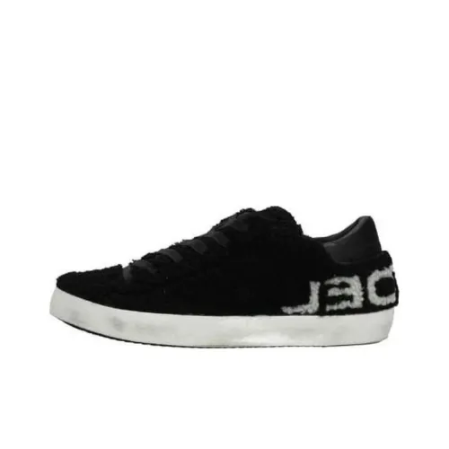 PHILIPPE MODEL Low Top Stylish Skateboarding Shoes Women's Black