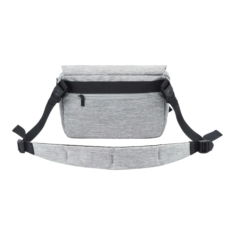 KONADCT Nylon Fabric Cycling Bag, Messenger Bag, Shoulder Bag Medium Size Unisex Black-9