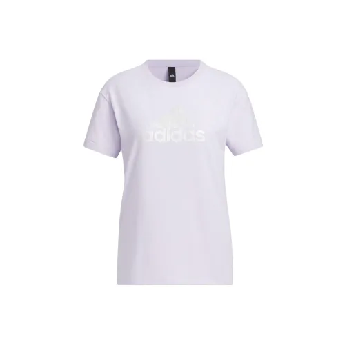 Adidas T-Shirts Women's Lilac