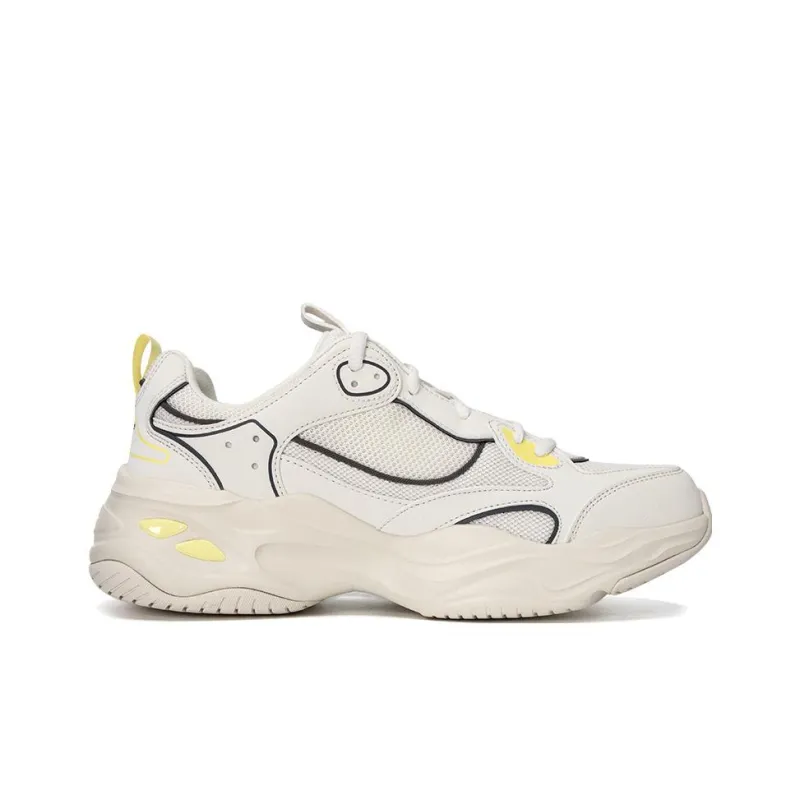 Skechers DLites 4.0 'Cream White Yellow'-1