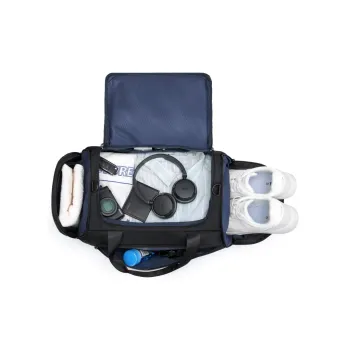 GOLF Oxford Backpack, One Shoulder Bag, Handbag, Gym Bag, Travel Bag Tubas Unisex Black Gray