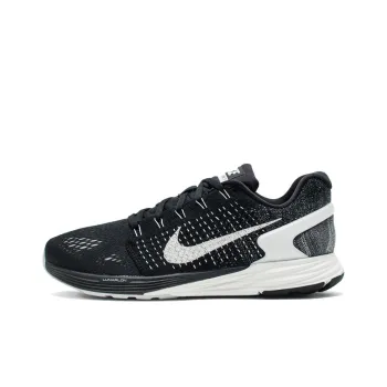 Nike LunarGlide 7 Cushioning Low-Top Running Shoes Men's Black