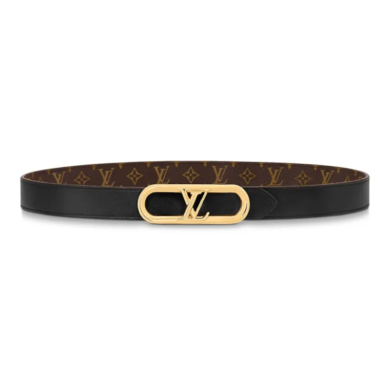 LOUIS VUITTON My Lv Chain 25mm Reversible Belt-1